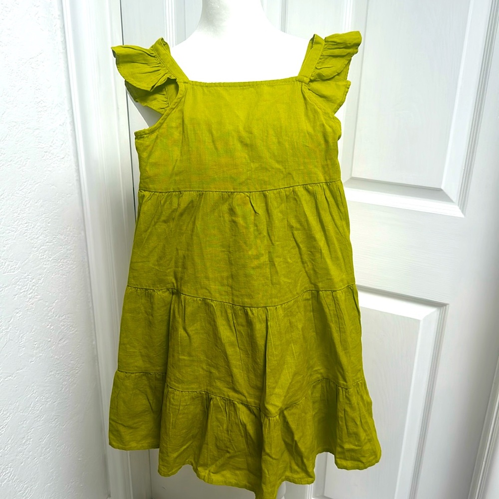 Mango linen dress